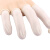 普舍（PUTSCHE）一次性乳胶手指套无尘防滑 白色(机卷)中码/300个