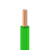 华美电线电缆 RV2.5平方国标超软铜芯导线单芯多股控制信号电源连接线 绿色 100米