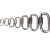 中部工品 钢丝绳配件 不锈钢快速接环 链条连接环 一个价 M3.5