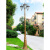 动真格（DongZhenGe）欧式小区路灯双头草坪灯防水户外花园别墅景观灯3米高杆灯AA 3.2米3头 古铜色 送LED光源