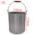 防爆铝桶油桶加油站用铝桶圆桶加厚直型铝桶锥形铝桶铝半圆消防桶 一体直型桶20L