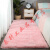 地毯卧室床边满铺少女可爱公主房间网红ins拍照客厅茶几毛毯地垫 米白色长毛 定制