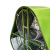 捷行者防暴阻隔网应急物资隔离防护安防器械可移动带滑轮阻隔网阻车路障 军绿色（三筒）带防护罩