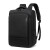 SERI ROSEN背包男士双肩包女大容量旅行笔记本电脑包书包时尚休闲包 黑色+卡包