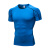 豹迹（BAOJEE）夏季健身T恤男士紧身速干衣跑步运动篮球训练短袖PRO弹力打底上衣 蓝色 S