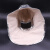 铝箔耐高温防火隔热头套炼钢厂铝厂1000度防护面罩消防披肩帽 （透明面屏）铝箔面罩 不含安全帽