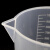 塑料带柄烧杯25050010002000ml化学实验烘焙透明刻度带把量杯 50ml【无柄】-5个