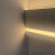 哲初石膏线双眼皮灯带免吊顶明装槽客厅发光顶角线条灯铝槽 不含光源-只有灯带品质 双眼皮10cm高-单面发光品质