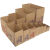 电商快递打包发货纸箱批发1-13号纸盒子物流搬家箱包装瓦楞纸箱子 五层 1号53*29*37cm