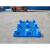 塑料托盘工业防潮货架工厂货物叉车栈板塑胶垫仓板仓库卡板地台板 新料1.2米x1米厚A