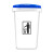 希万辉 商用带盖垃圾箱卫生间大容量垃圾桶 新国标颜色备注 30L