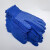 防滑舒适薄款透气通用劳保耐用男女工作手套防护点胶舒适 蓝色 10双