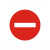 交通标志牌指示牌道路施工牌指引牌安全警示牌限高牌限速可定制 30cm(平板，贴墙安装1.5