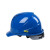 和谐之星高强度ABS安全帽 工程帽工地施工劳保透气电力劳保帽 新款欧式透气（蓝色）