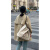 La Chapelle Sport2024春季新款欧货卡其色风衣女中长款单排扣气质显瘦外套大衣 M 穿到130斤