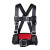 安全带 三点式半身安全背带 电力施工作业 高空作业安全带 背带+双大钩带缓冲2米