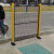丰昂 无缝车间隔离网仓库隔断机器人围栏设备安全护栏网防护栏(孔2*10厘米丝粗3.5毫米) 高2米*宽1.2米