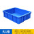 京顿JINGDUN 塑料周转箱五金工具零件盒分格箱元件分类箱收纳盒 大1格570*420*155mm