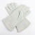冬季加绒电焊手套牛皮耐高温隔热防烫手套长款加厚焊工焊接防护 颜色随机（5双价格） 均码
