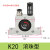 涡轮气动振动器小型工业振荡器仓壁震动气震动器GT8 GT10GT25 K10 K20滚珠型