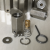 定制 卡簧版 焊接版不锈钢单向施封锁钢丝绳单向锁头5个 1个304单向锁头(2-4mm)通用