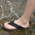 西马驼（XIMATUO）2023夏季休闲凉鞋拖鞋 黑色 38