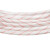凯鹏 KV耐高温黄腊管 加厚玻璃纤维绝缘套管 阻燃电线保护管 8mm 200米/卷