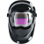 仁聚益自动变光焊帽子防烤脸全脸部氩弧焊工专用头戴式电焊面罩 黑色 焊帽一套+5个保护罩