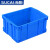 苏彩塑料周转箱长方形加厚胶框大号工业整理箱中转物流筐可加盖子SCZLK-4105