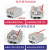 铸固 PT接线端子 导轨式弹簧快速直插免剥线插拔式连接器端子排 PT2.5-3L(50片装)