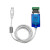 ABDT宇泰 USB转485422串口线工业级转换器FT2329针双芯通讯线UT890A UT8890 1.5米