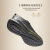 斯凯奇（Skechers）男鞋舒适耐磨休闲商务鞋时尚百搭潮流皮鞋 黑色 40