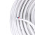 起帆（QIFAN）电缆 BVVB3*1.5平方明装电源线 扁平硬护套硬线 白色100米