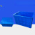 加厚塑料周转箱长方形特大号工业箱子带盖胶框储物框大收纳盒筐子 周转箱+盖子绿色(有盖) 外径长宽高660*480*410