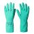 37-176丁腈手套防水腐蚀化学品酸碱耐溶剂耐油实验手套 37-176型耐油耐酸碱手套 XL