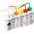 彩色标签洗瓶500mL 安全信息洗瓶 LDPE彩色标识空洗瓶 彩色盖清洗瓶 白色 蒸馏水洗瓶 500mL