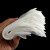 白色CPE软磨砂半透明自封袋卡口密封骨袋医疗服装通用包装袋 8*12*16丝 100个