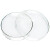 兰诗（LAUTEE）SY4053 玻璃培养皿加厚透明高硼硅细菌培养皿实验室耐高温玻璃仪器器皿 高硼硅高透75mm*5只