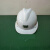 矿灯矿帽 安全帽帽灯安全帽橙色定做帽 矿用头盔煤矿可印字矿工矿 6A白色