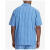 诺帝卡（NAUTICA）男睡衣家居服短袖衬衫logo格子纯棉 4455068 BJ French Blue M