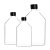 兰诗（LAUTEE）WS4014玻璃细胞培养瓶 螺口斜颈瓶 实验室培养皿  15ml*5