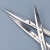 赫思迪格 JG-287 实验用剪刀 不锈钢剪 手术剪刀 直尖弯尖 多功能绷带剪手术剪 组织直圆16cm
