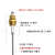 锅炉水位探针测针液位控制传感器探头电极江心盛田蒸汽发生器配件 单极G1/4(二分)螺纹直径1.3
