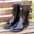 6KV 30KV绝缘雨靴电工高压安全靴高筒黑色全橡胶工矿靴防水鞋 20KV(筒高26cm) 35
