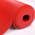 镂空防水地垫pvc塑料红地毯家用厨房厕所脚垫进门卫生间防滑垫子 红色5.5mm特厚 定制