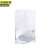 京洲实邦 包装袋 透明自立干果自封袋塑料防潮密封口分装袋 30*40cm/特厚20丝100个JZSB-3001