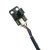 针脚槽型光电开关传感器连接带线插座EE-1017 CN-14A-C1 C2 C3 97 2米 替代EE-1017CN-14A