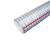 鼎红 PVC透明钢丝管塑料管软管油管水管钢丝螺旋管内径38mm壁厚3mm 