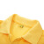 易美丽诺 LC0144 POLO衫工作服翻领短袖夏季工衣广告文化衫团体聚会服装  黄色 M