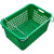 漾贝 K6003（735*503*385）塑料筐物流箱菜箩框服装收纳篮蔬菜厚周转箩运输箱